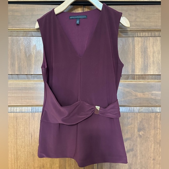 Wrap-Detail Knit Shell - Picture 3 of 9